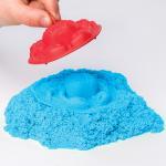 Kinetic Sand, Sandbox Playset with 1lb of Blue Kinetic Sand and 3 Molds, for Ages 3 and Up thumbnail 4