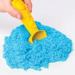 Kinetic Sand, Sandbox Playset with 1lb of Blue Kinetic Sand and 3 Molds, for Ages 3 and Up thumbnail 5