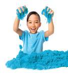 Kinetic Sand, 0.9 kg Blue Kinetic Sand for Mixing, Moulding and Creating, for Ages 3 and Up thumbnail 3