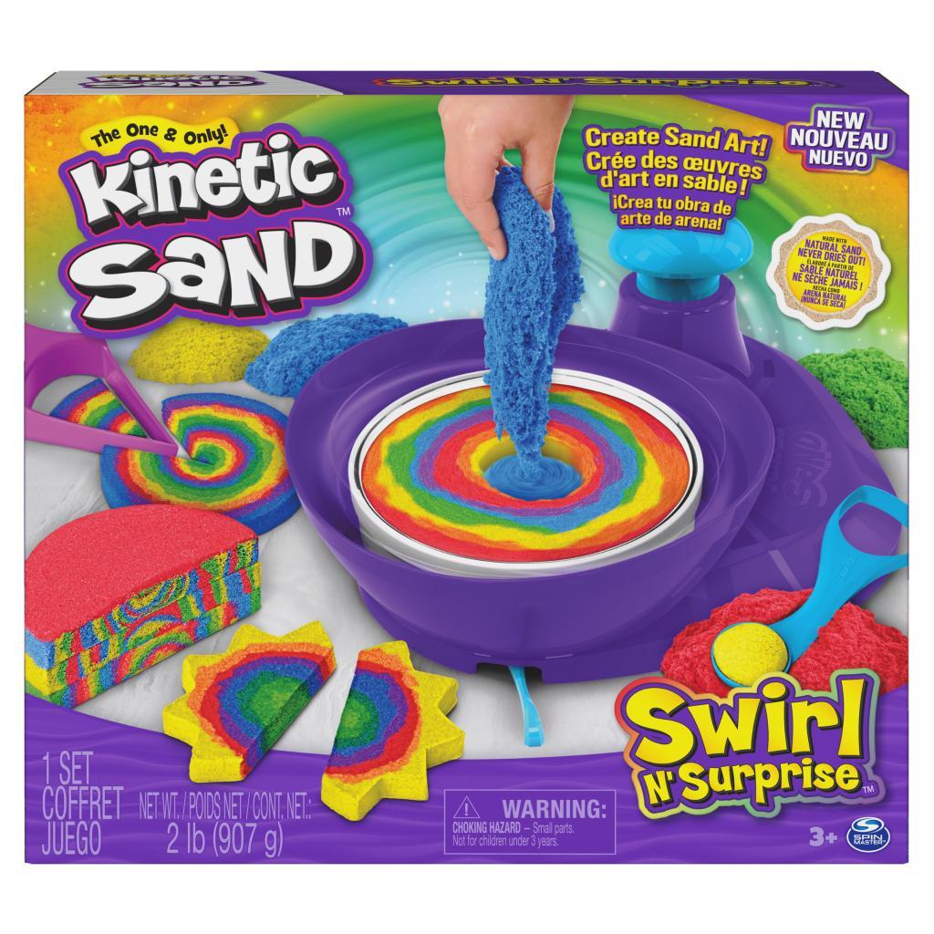 Kinetic Sand Swirl 'n Surprise Set