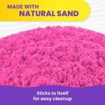 Kinetic Sand Scents, 227 g de Kinetic Sand explosión de sandía rosa, para niños a partir de 3 años thumbnail 4