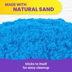 Kinetic Sand Scents, 227 g de Kinetic Sand arándanos y moras azul, para niños a partir de 3 años thumbnail 4