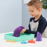 Juego de arenero de Kinetic Sand, 454 g de arena para jugar morada, almacenamiento en arenero, 4 moldes y herramientas, juguetes sensoriales para niños a partir de 3 años thumbnail 2