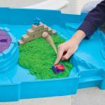 Kinetic Sand, Super Sandbox Set with 10lbs of Kinetic Sand, Portable Sandbox w/ 10 Moulds and Tools, Play Sand Sensory Toys for Kids Aged 3 and Up thumbnail 7