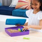 Kinetic Sand, Playset Regno di Sabbia, 1,13 kg di Sabbia Effetto Spiaggia, Formine e Accessori, Giochi Creativi per Bambini e Bambine, 3+ anni thumbnail 5