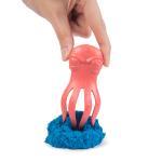Kinetic Sand, Project Planet Arrecife de coral con 227 g de arena de juego azul y 2 herramientas, materiales respetuosos con el medio ambiente, juguetes sensoriales para niños y niñas a partir de 3 años thumbnail 4