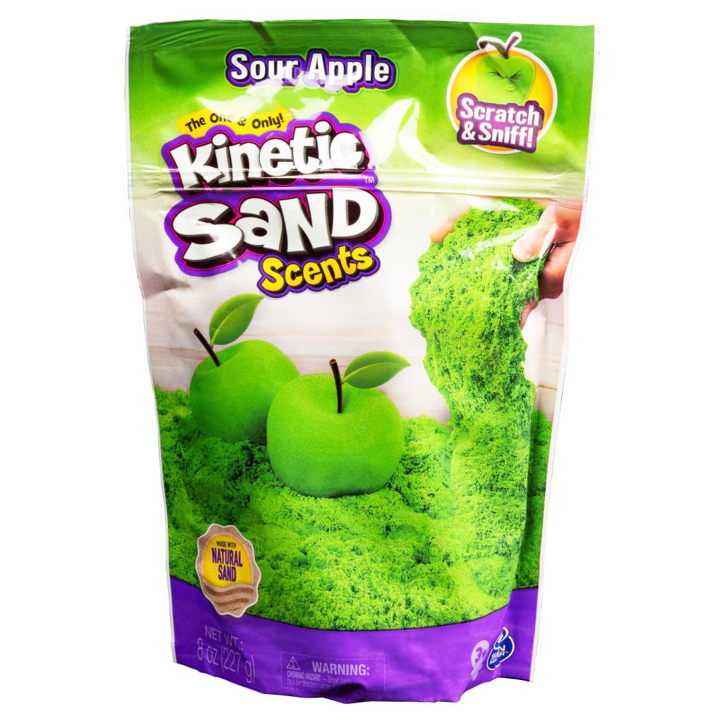 Kinetic Sand Scents, 226 g de Kinetic Sand manzana ácida, para niños a partir de 3 años