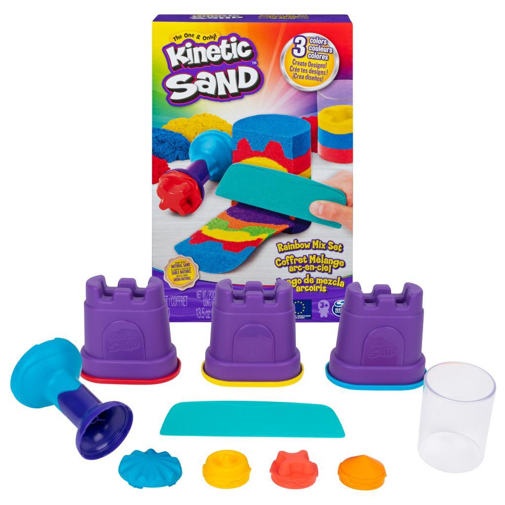 COFFRET ARC-EN-CIEL 383 G - KINETIC SAND